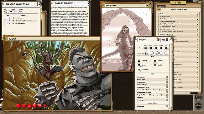 Fantasy Grounds - Shaintar: Thundering Skies (Savage Worlds)