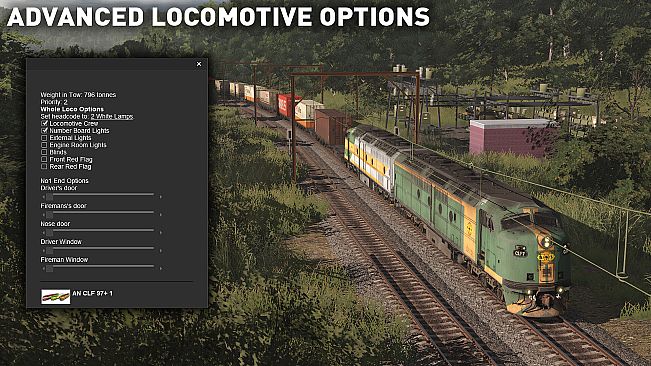 Trainz 2022 DLC - SA CL Class - Australian National CLP/CLF Class
