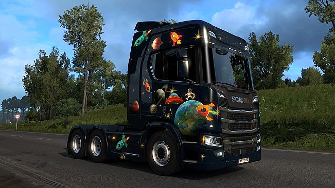 Euro Truck Simulator 2 - Space Paint Jobs Pack