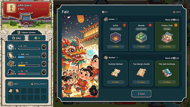 Mandarin Spin: Dynasty's Fate