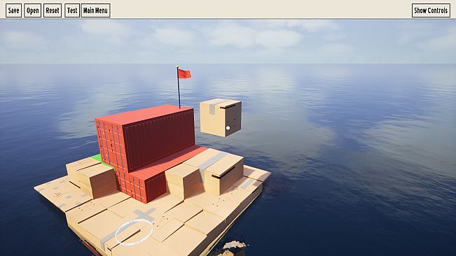 A GAME of stacking cardboard boxes AND DROWNING YOUR FRIENDS