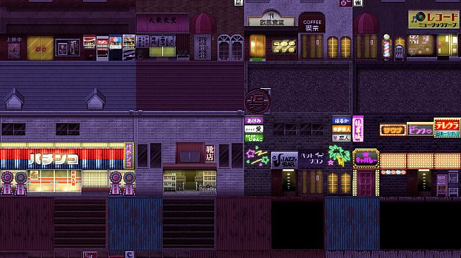RPG Maker MV - SERIALGAMES Living Good City Tileset - 80's Scene SET