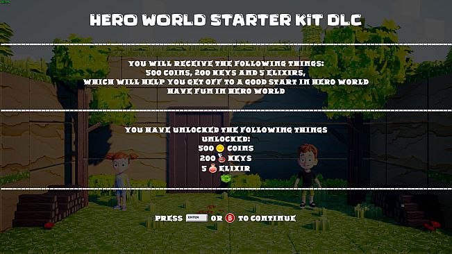 Hero World Starter Kit DLC