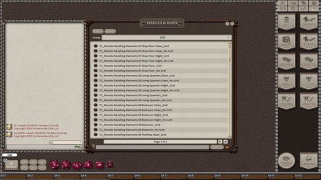 Fantasy Grounds - Starter Town Map Bundle 01