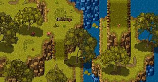 RPG Maker MZ - Country Woods Add-on Forest Lake