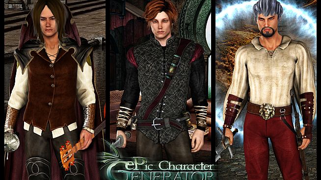 ePic Character Generator - Season #2: Male Adventurer