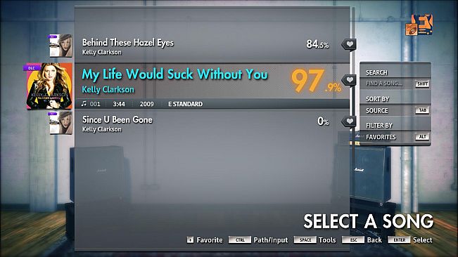 Rocksmith 2014 Edition – Remastered – Kelly Clarkson - “My Life Would Suck Without You”