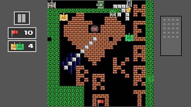 Tank Shoot 2D - Battle to save City Flag