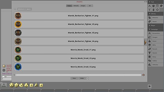 Fantasy Grounds - Adventurers in Space 2