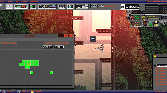 The Unfolding Engine: Paint a Game