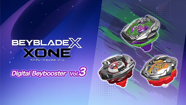 BEYBLADE X XONE Digital Beybooster Vol.3