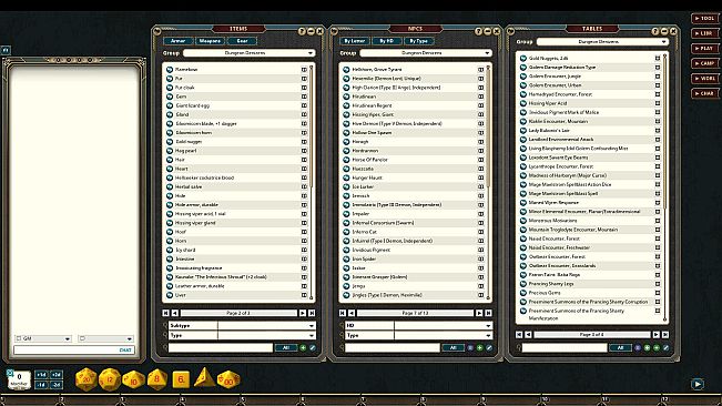 Fantasy Grounds - Dungeon Denizens