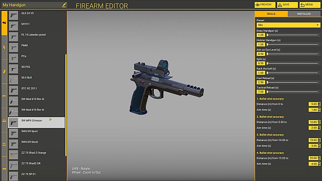 Practical Shooting Simulator