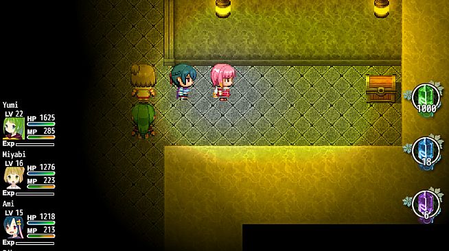 Magical girl's labyrinth