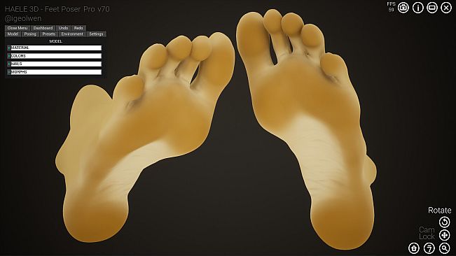 HAELE 3D - Feet Poses Pro - Drawing References
