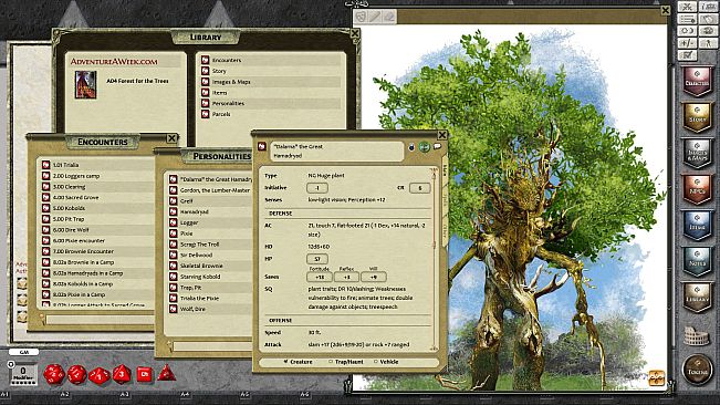 Fantasy Grounds - A04: Forest for the Trees (PFRPG)