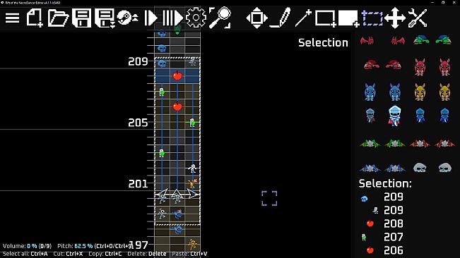 Rift of the NecroDancer Level Editor