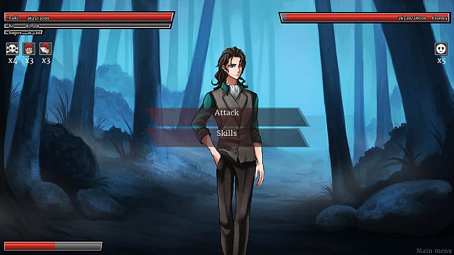 Winter's empty mask - Boss Rush