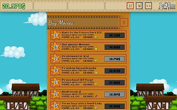 Movie Tycoon Simulator 2020