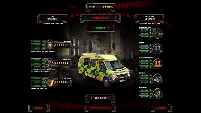 Zombie Driver HD Brutal Car Skins