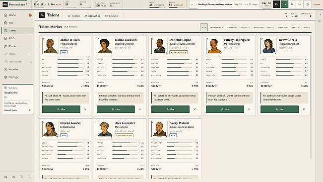 AI Startup Manager: Race to AGI