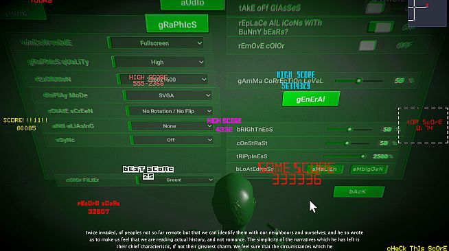 Video Game Menu: The Game