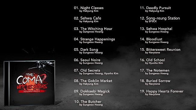 The Coma 2: Vicious Sisters DLC - Soundtrack