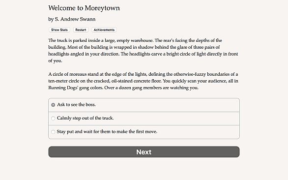 Welcome to Moreytown