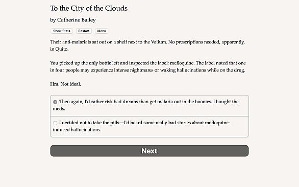 To the City of the Clouds