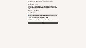 A Midsummer Night's Choice