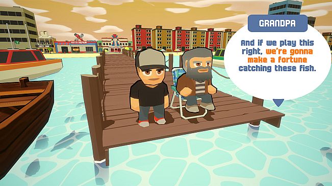 Grandpa Needs Fish