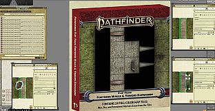 Fantasy Grounds - Pathfinder RPG - Flip-Tiles - Fortress Walls and Towers Expansion