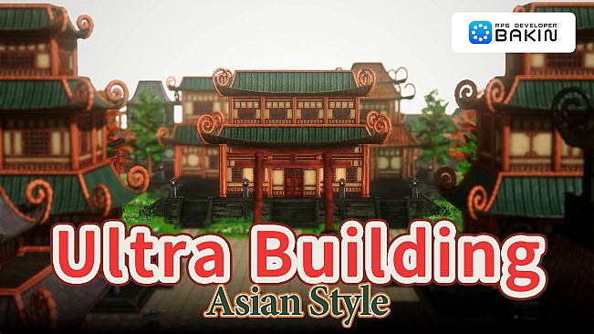 RPG Developer Bakin Ultra Buildings Asian Style