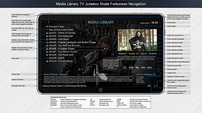 Zoom Player 16 : Steam Edition