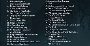 Ken Follett's The Pillars of the Earth - Soundtrack