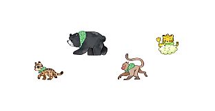 回家 - Homeward - 唐草巾造型包 Green Karakusa Cloth skin bundles