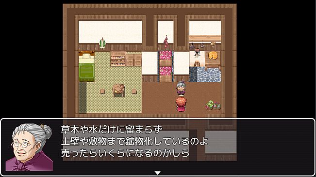 RPG Maker MV - Fantasy crystallized village Tileset