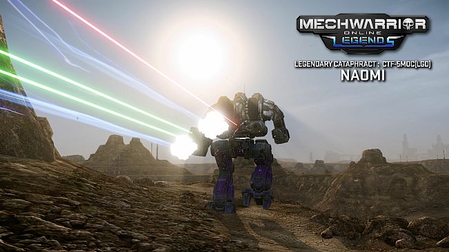 MechWarrior Online - Naomi Legendary Mech Pack