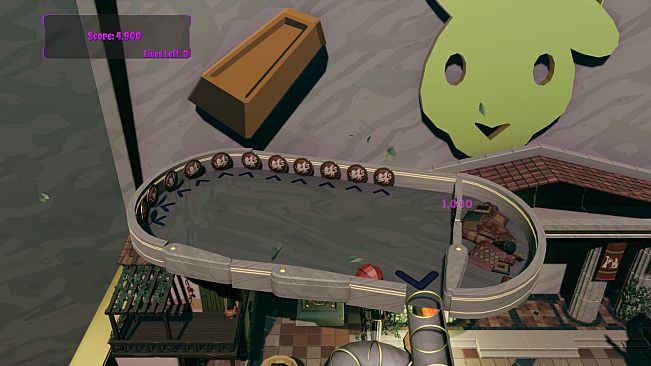 Roxy Raccoon's Pinball Panic - Roman Renaissance