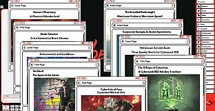 Fantasy Grounds - Cyberpunk RED - Interface RED Volume 4
