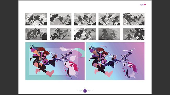 The Nova Hearts Digital Artbook