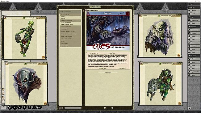 Fantasy Grounds - Pathfinder RPG - Pathfinder Companion: Orcs of Golarion