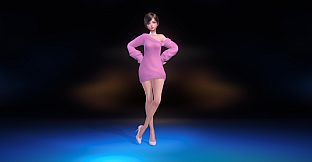 Angel Legion-DLC  Off-Shoulder Sweater (Purple)