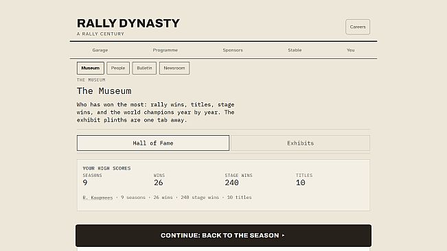 Rally Dynasty