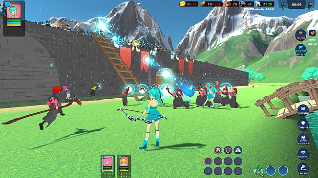 Gorgeous and Fantastic Battle