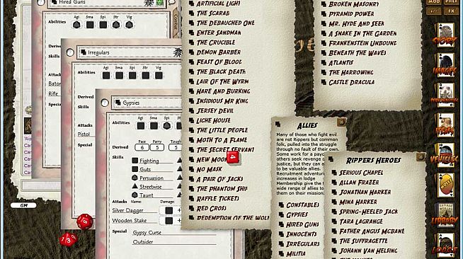 Fantasy Grounds - Rippers (Savage Worlds)