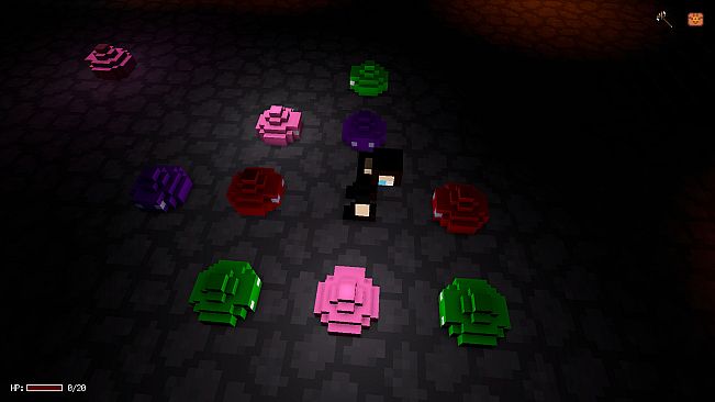 Spooky Halloween in the Voxel World (Remake)