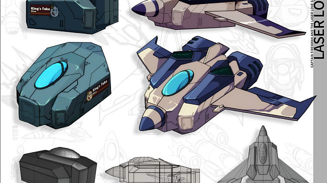 Captain Firehawk - Artbook