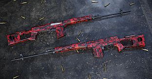 Insurgency: Sandstorm - Red Dark Weapon Skin Set