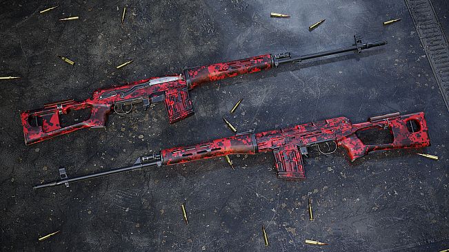 Insurgency: Sandstorm - Red Dark Weapon Skin Set